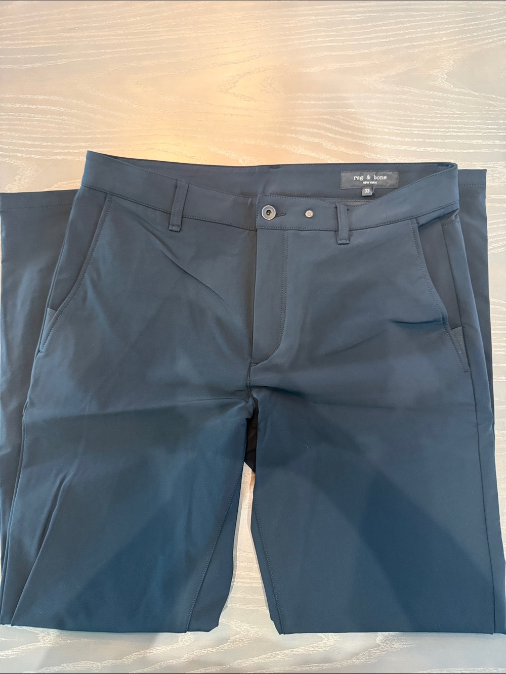 Theory Men's Navy Chino Pants